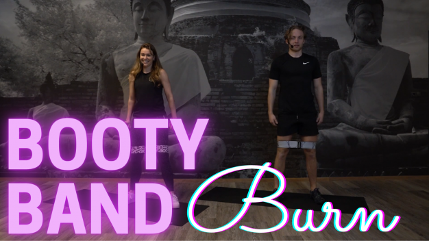 Poster van de les: BOOTY BAND BURN 27 Foto van de Exercise On Demand les: BOOTY BAND BURN 27